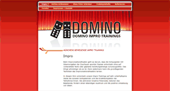 Desktop Screenshot of domino-impro.de