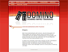 Tablet Screenshot of domino-impro.de